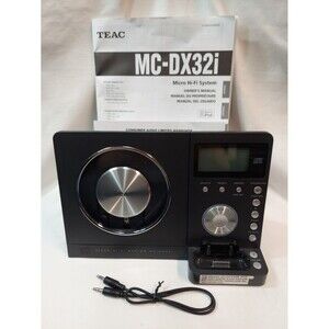 TEAC Micro Hi-Fi Main Unit MC-DX32i CD AM/FM iPod Dock *Read